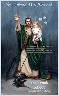 St. Joseph holding Baby Jesus